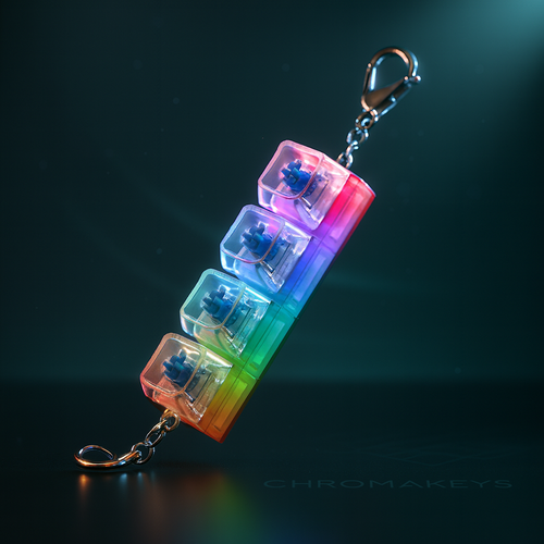 ChromaKeys "Relief Keys" Obsidian™ Variant